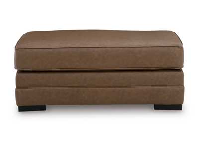 Image for VILLACOURT CARAMEL OTTOMAN