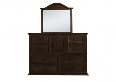 Image for MANSION TOBACCO DRESSER AND MIRROR