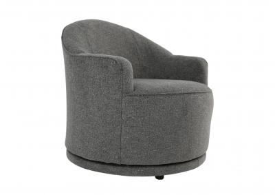 APRIL CHARCOAL SWIVEL BARREL CHAIR,BEST CHAIRS INC