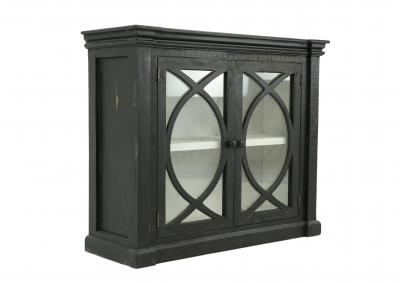 HAGGAR BLACK/WHITE CABINET,ARDENT HOME