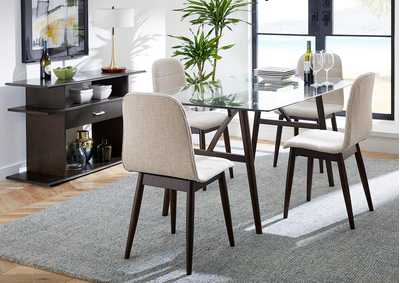 BRIARWOOD DINING 5 PIECE DINING SET,PROG