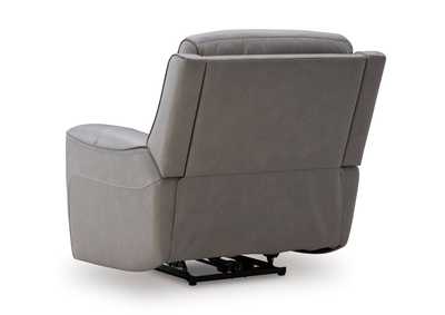 ZELDA COIN LEATHER 2P POWER RECLINER WITH ADJUSTABLE HEADREST,ASHLEY FURNITURE INC.