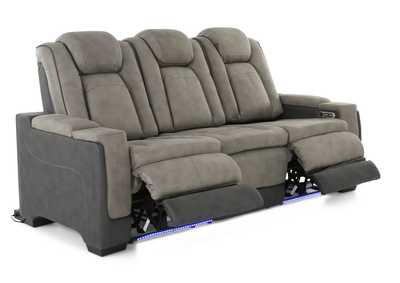 LANTANA ROCKY CEMENT/CHARCOAL 2P POWER SOFA,ELEMENTS INTERNATIONAL GROUP, LLC