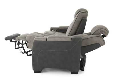 LANTANA ROCKY CEMENT/CHARCOAL 2P POWER SOFA,ELEMENTS INTERNATIONAL GROUP, LLC