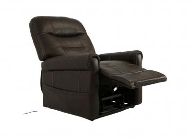 OTTAWA WALNUT POWER LIFT CHAIR w/HEAT & MASSAGE,STEVE SILVER COMPANY