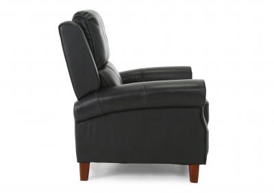 BRADENTON BLUEBERRY LEATHER PUSH BACK RECLINER,CHEERS