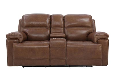 Image for FENWICK POWER SADDLE RECLINING LOVESEAT WITH CONSOLE P2