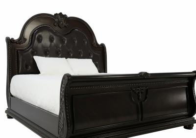 STANLEY CHERRY KING BED,CROWN MARK INT.