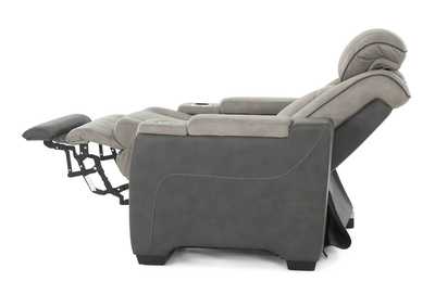 LANTANA ROCKY CEMENT/CHARCOAL 2P POWER RECLINER,ELEMENTS INTERNATIONAL GROUP, LLC