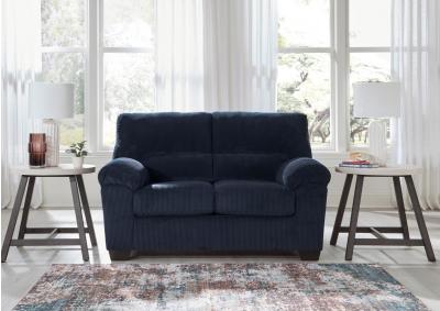 SIMPLEJOY NAVY LOVESEAT,ASHLEY FURNITURE INC.