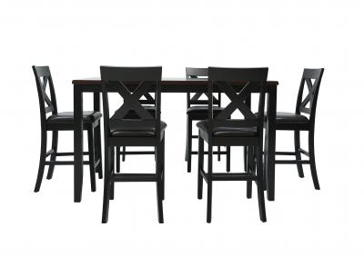 Image for THORNTON 7 PIECE GATHERING TABLE SET