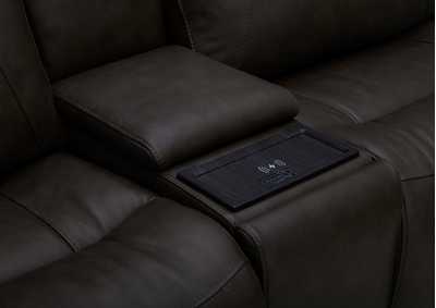 BROCKTON CHARCOAL 3P POWER 6 PIECE SECTIONAL,KUKA