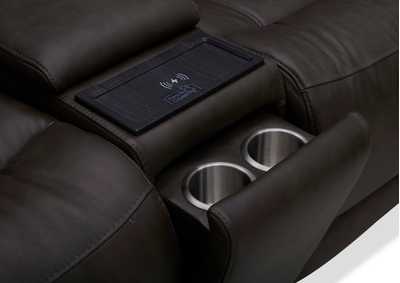 BROCKTON CHARCOAL 3P POWER 6 PIECE SECTIONAL,KUKA