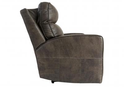 GAME PLAN CONCRETE LEATHER 2P POWER SOFA,ASHLEY FURNITURE INC.