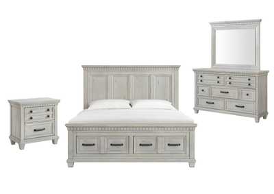 Image for MCCOY ANTIQUE WHITE KING BEDROOM