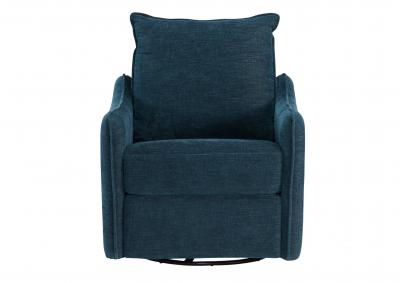 MCBURG NAVY SWIVEL POWER RECLINER,ASHLEY FURNITURE INC.