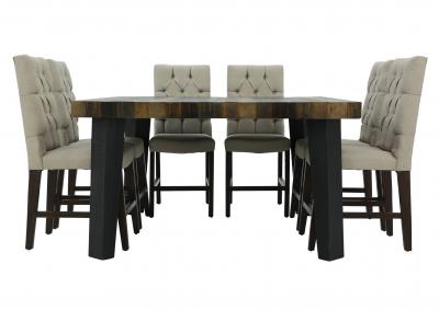 Image for VICTORIA 7 PIECE COUNTER HEIGHT DINING SET
