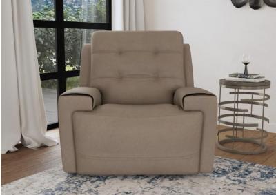 IRIS KHAKI POWER RECLINER P2,FLEXSTEEL INDUSTRIES INC.