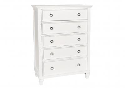 TAMARACK WHITE CHEST,NEW CLASSIC HOME FURNISHING II