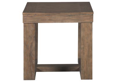 Image for CARITON GRAY SQUARE END TABLE