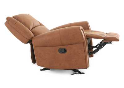 BRAZOS BROWN GLIDER RECLINER,CHEERS