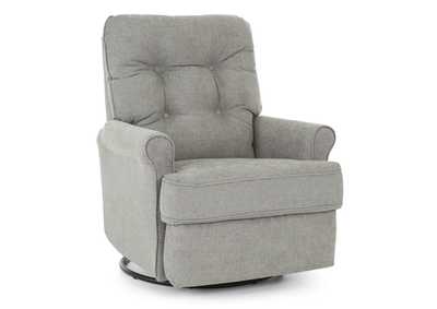 CARISSA PEWTER SWIVEL GLIDER RECLINER,BEST CHAIRS INC