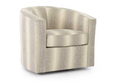EREN MUSK SWIVEL ACCENT CHAIR,CORINTHIAN FURNITURE