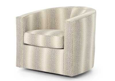 EREN MUSK SWIVEL ACCENT CHAIR,CORINTHIAN FURNITURE