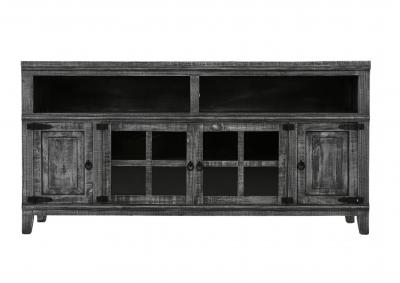 Image for LAWMAN SANDED GRAY 72" MEDIA CONSOLE