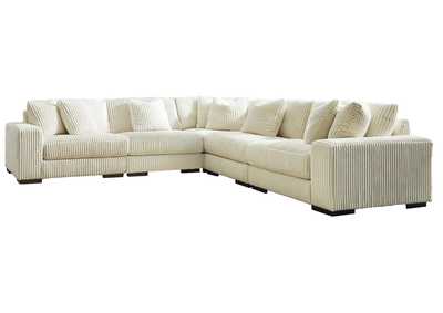 Image for LINDYN IVORY 5PC SECTIONAL
