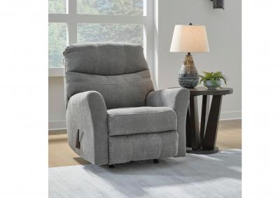 MARRELTON GRAY RECLINER,ASHLEY FURNITURE INC.