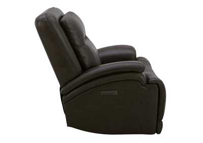 BROCKTON CHARCOAL 3P POWER RECLINER WITH POWER HEADREST AND LUMBAR,KUKA
