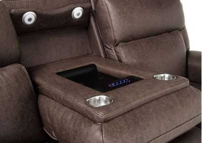 CANNES BARK 3P POWER SOFA,MOTM