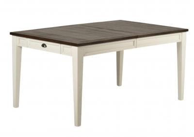 Image for CAYLA TWO-TONE EXTENDABLE DINING TABLE