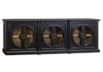 EVERTON BLACK/PECAN CONSOLE,ARDENT HOME