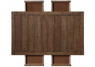 JOANNA BROWN DINING TABLE,STEVE SILVER COMPANY