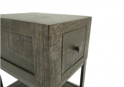 URBAN GRAY CHAIRSIDE TABLE,INTERNATIONAL FURNITURE DIRECT, LLC