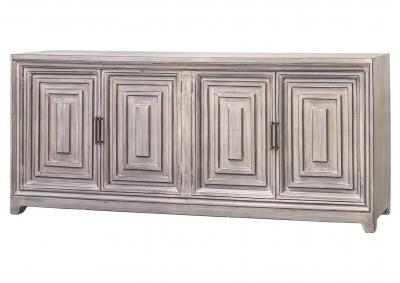 GRACE COSTELL GRAY 4 DOOR CONSOLE,ARDENT HOME