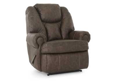 MALCOLM WALNUT BIG MAN RECLINER,HOMESTRETCH