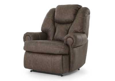 MALCOLM WALNUT BIG MAN RECLINER,HOMESTRETCH