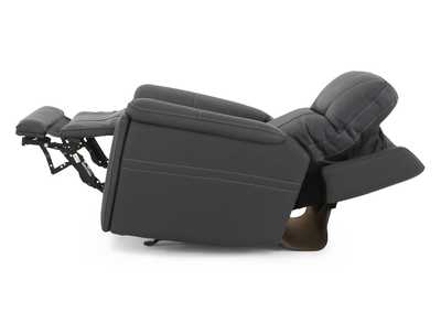 CANNOCK MIDNIGHT LEATHER 4P POWER RECLINER,MOTM