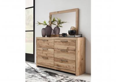 HYANNA DRESSER AND MIRROR,ASHLEY FURNITURE INC.