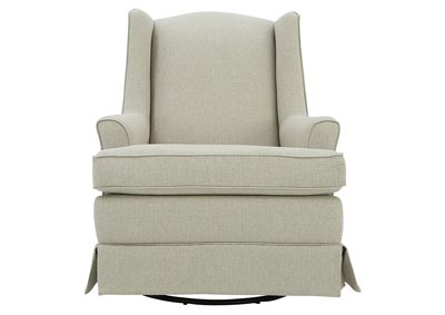 Image for NATASHA BEIGE SWIVEL GLIDER