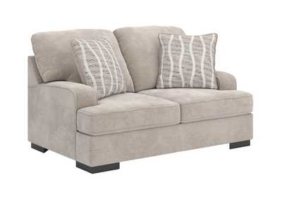 Image for HIGH PROFILE TAUPE LOVESEAT