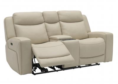 ADELINE PRISTINE POWER LOVESEAT WITH CONSOLE,KUKA