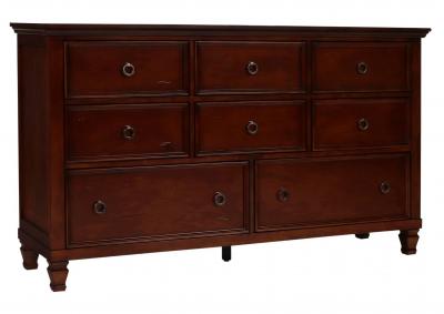 TAMARACK CHERRY DRESSER,NEW CLASSIC HOME FURNISHING II