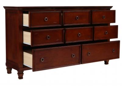 TAMARACK CHERRY DRESSER,NEW CLASSIC HOME FURNISHING II