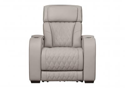 BOYINGTON GRAY P3 POWER RECLINER WITH MASSAGE, HEAT, AND LED LIGHTING,ASHLEY FURNITURE INC.