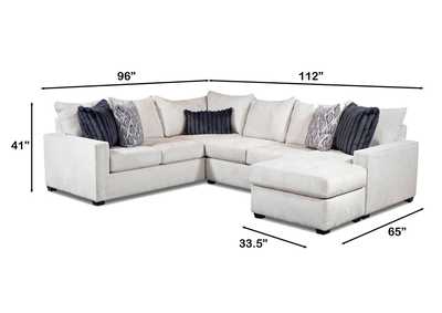 WILLET STONE 2 PIECE SECTIONAL,BEHOLD HOME INC