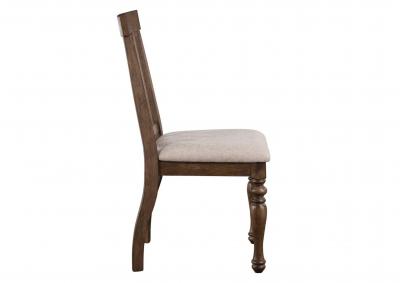 JOANNA BROWN SIDE CHAIR,STEVE SILVER COMPANY